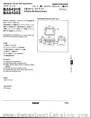 BA6431S datasheet pdf ROHM