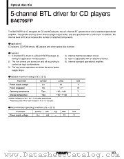 BA6796 datasheet pdf ROHM