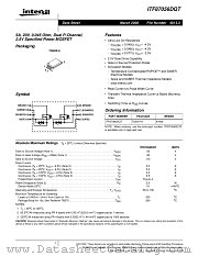 ITF87056DQT datasheet pdf Intersil