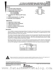 TLV5626D datasheet pdf Texas Instruments