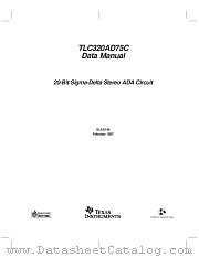 TLC320AD75C datasheet pdf Texas Instruments