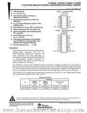 TLV0838I datasheet pdf Texas Instruments