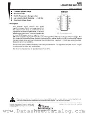TL441N datasheet pdf Texas Instruments