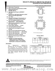 SN55LBC176D datasheet pdf Texas Instruments