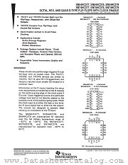SN54HC378 datasheet pdf Texas Instruments