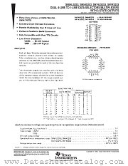SN54S253 datasheet pdf Texas Instruments