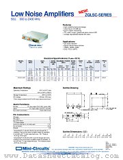 ZQLSC-2400 datasheet pdf Mini-Circuits