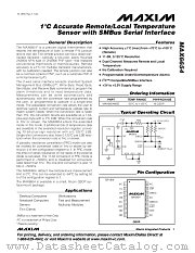 MAX6654MEE datasheet pdf MAXIM - Dallas Semiconductor