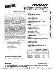 MAX4145EEE datasheet pdf MAXIM - Dallas Semiconductor