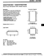 74ACT353 datasheet pdf Fairchild Semiconductor