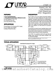 LT1587CM-1.5 datasheet pdf Linear Technology