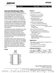 HIP6008 datasheet pdf Intersil