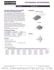 HGT4E30N60B3DS datasheet pdf Fairchild Semiconductor