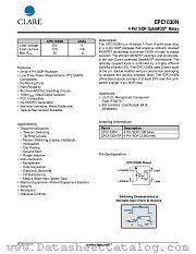 CPC1030 datasheet pdf Clare Inc