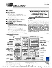 EP7212-CB-A datasheet pdf Cirrus Logic
