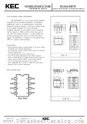 KIA6419 datasheet pdf Korea Electronics (KEC)