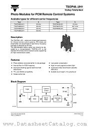 TSOP4836UH1 datasheet pdf Vishay