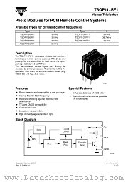 TSOP1230RF1 datasheet pdf Vishay