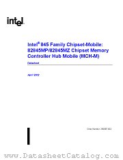 RG82845M datasheet pdf Intel