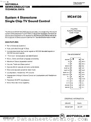 MC44130P datasheet pdf Motorola
