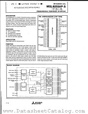 M5L8255AP-5 datasheet pdf Mitsubishi Electric Corporation