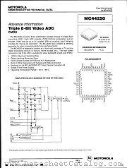 MC44250 datasheet pdf Motorola