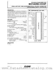 M37102M8 datasheet pdf Mitsubishi Electric Corporation