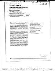 CA3130 datasheet pdf General Electric Solid State