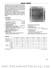 HG61H datasheet pdf Renesas