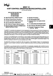 P8051 datasheet pdf Intel
