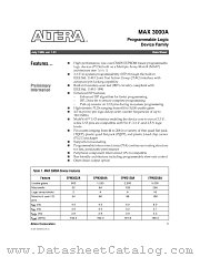 EPM3128A datasheet pdf Altera Corporation