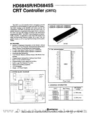HD6845 datasheet pdf Renesas