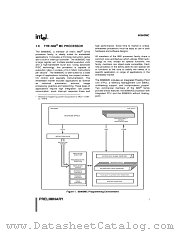 MQ80960MC datasheet pdf Intel