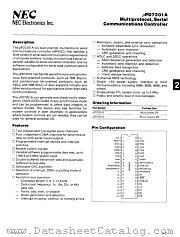 UPD7201A datasheet pdf NEC