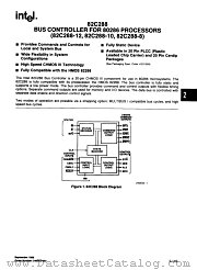 D82C288 datasheet pdf Intel