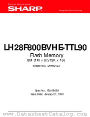 LHF80V03 datasheet pdf SHARP