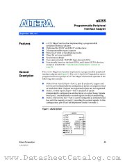 A8255 datasheet pdf Altera Corporation