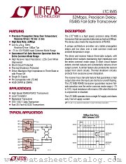 LTC1685CS8 datasheet pdf Linear Technology