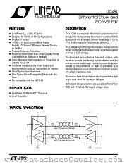 LTC491IN datasheet pdf Linear Technology