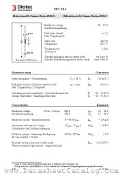 DB3 datasheet pdf Diotec Elektronische