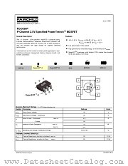 FDC638 datasheet pdf Fairchild Semiconductor