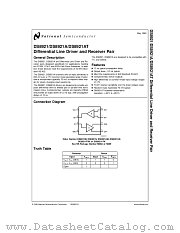 DS8921ATN datasheet pdf National Semiconductor