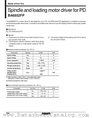 BA6852FP datasheet pdf ROHM