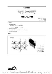 6AM15 datasheet pdf Hitachi Semiconductor