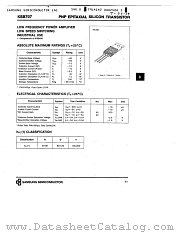 KSB707 datasheet pdf Samsung Electronic