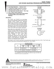 TLV431ID datasheet pdf Texas Instruments