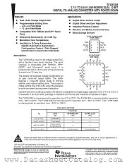 TLV5618AJG datasheet pdf Texas Instruments