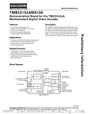 TMB22153AMS100 datasheet pdf Fairchild Semiconductor