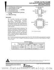 TLC1549C datasheet pdf Texas Instruments