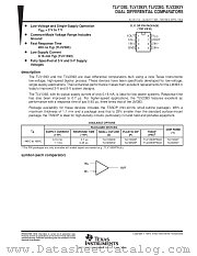 TLV1393Y datasheet pdf Texas Instruments